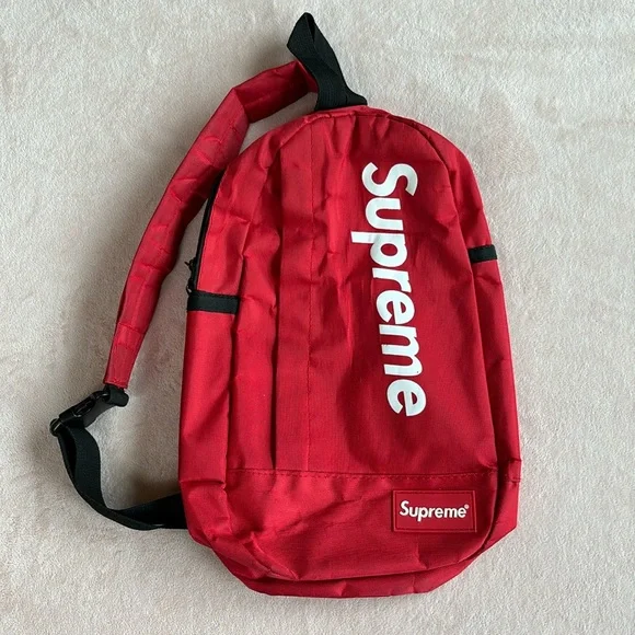 Supreme スリングショルダーバッグ 赤 シュプリーム SUPREME ウエストバッグ Waist Bag ボディバッグ